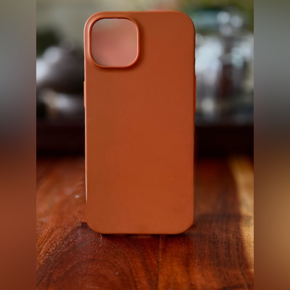 Muji iPhone case 15 - Orange Phone Case